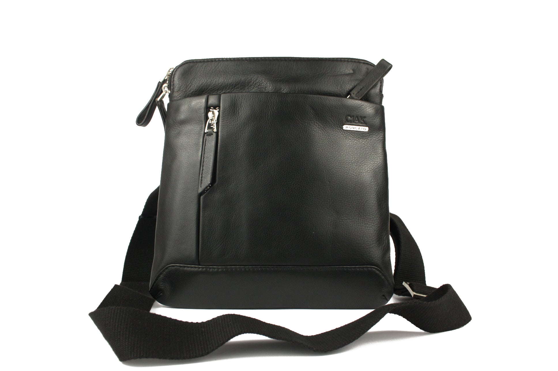 54.01 PELLE NERO BORSELLO UOMO ACCESSORI