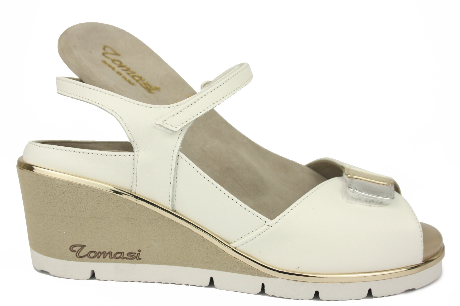 OLIVIA S - TOUR BIANCO SANDALO DONNA