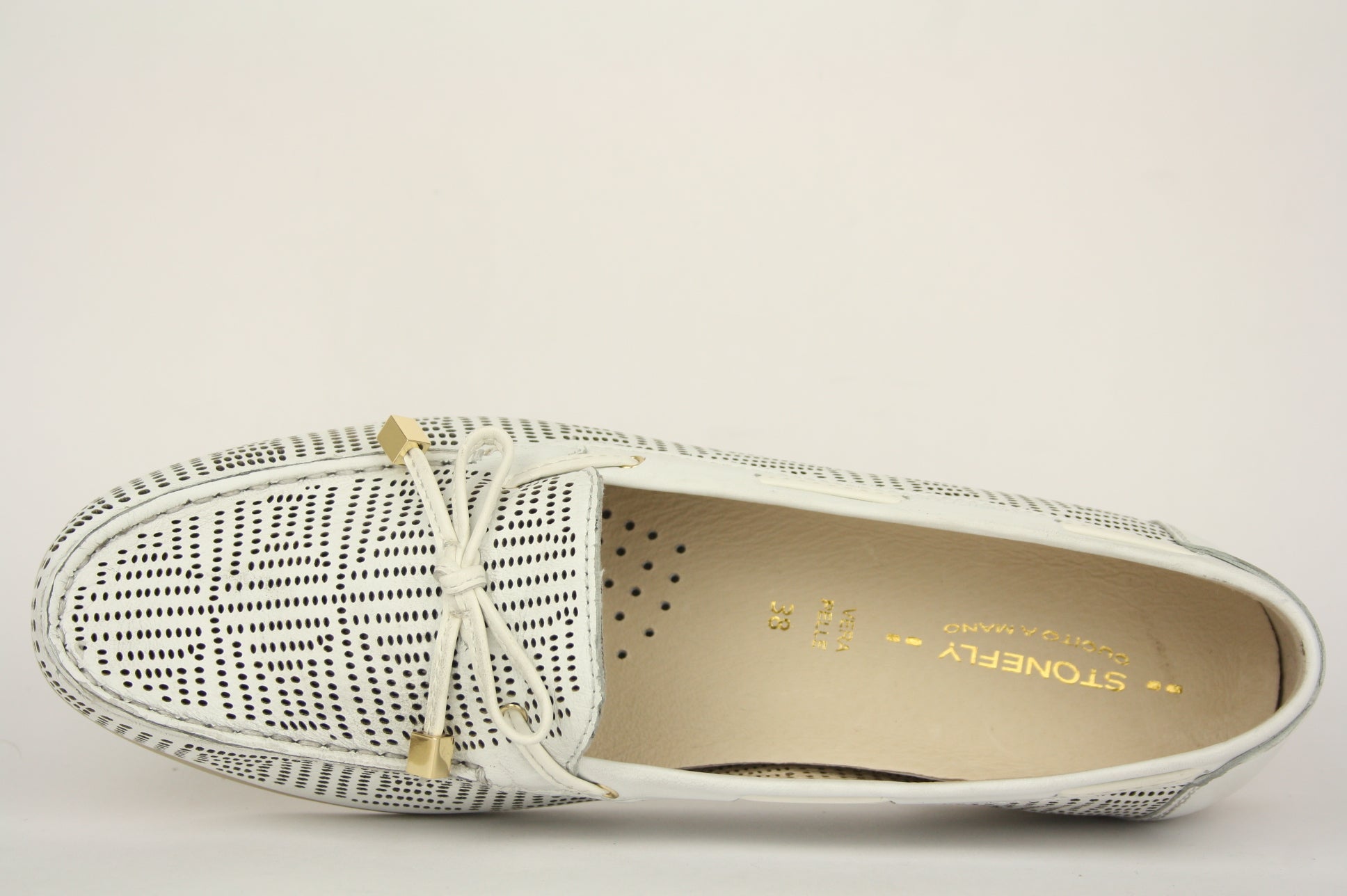 CAPRI III BIANCO MOCASSINO DONNA