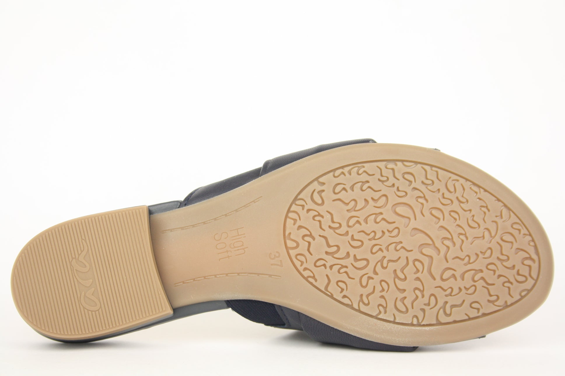 16854 BLU CIABATTA SANDALO DONNA