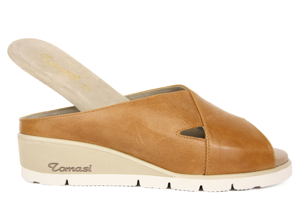 POLDINA S. - PEACE CUOIO CIABATTA SANDALO DONNA