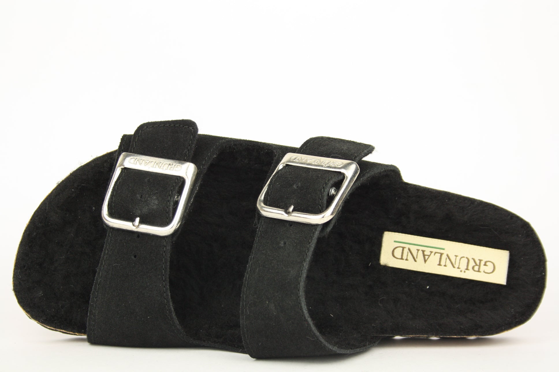 SARA CB2586 NERO PANTOFOLA PUNTA APERTA PANTOFOLE