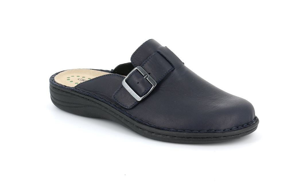 LINO CE0242 BLU PANTOFOLA PUNTA CHIUSA PANTOFOLE