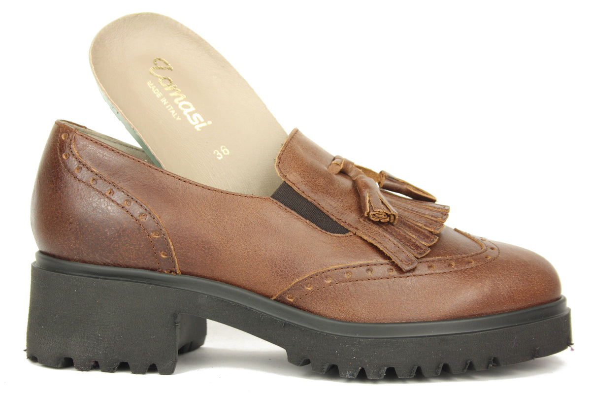 COOKIE - GINGER CUOIO MOCASSINO DONNA
