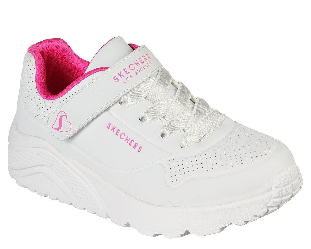 310451L UNO BIANCO CHIUSURA A STRAPPO BAMBINO