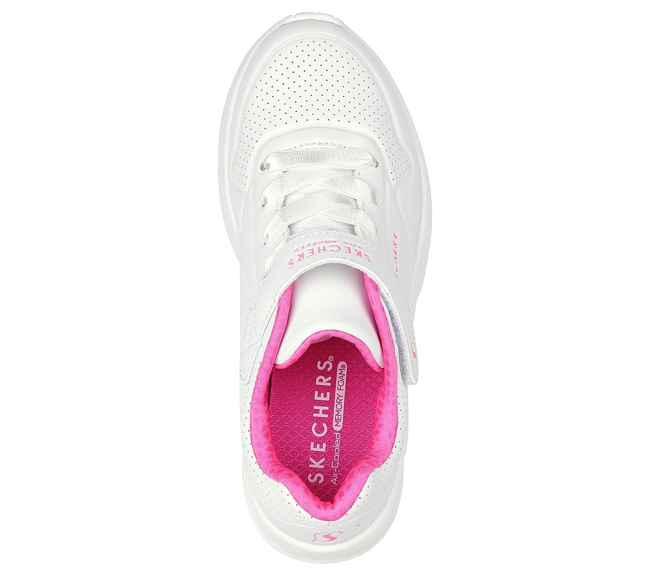 310451L UNO BIANCO CHIUSURA A STRAPPO BAMBINO
