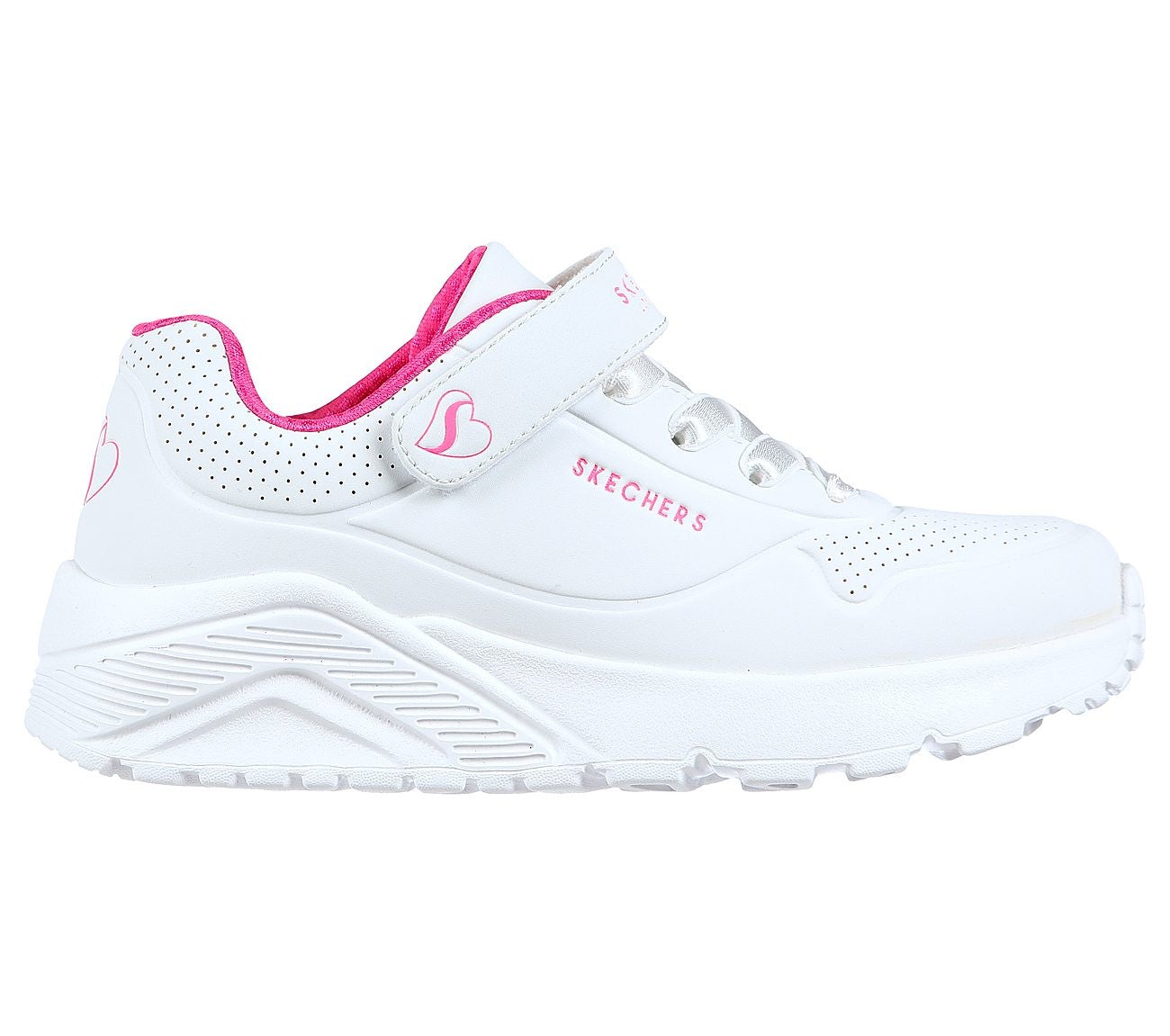 310451L UNO BIANCO CHIUSURA A STRAPPO BAMBINO