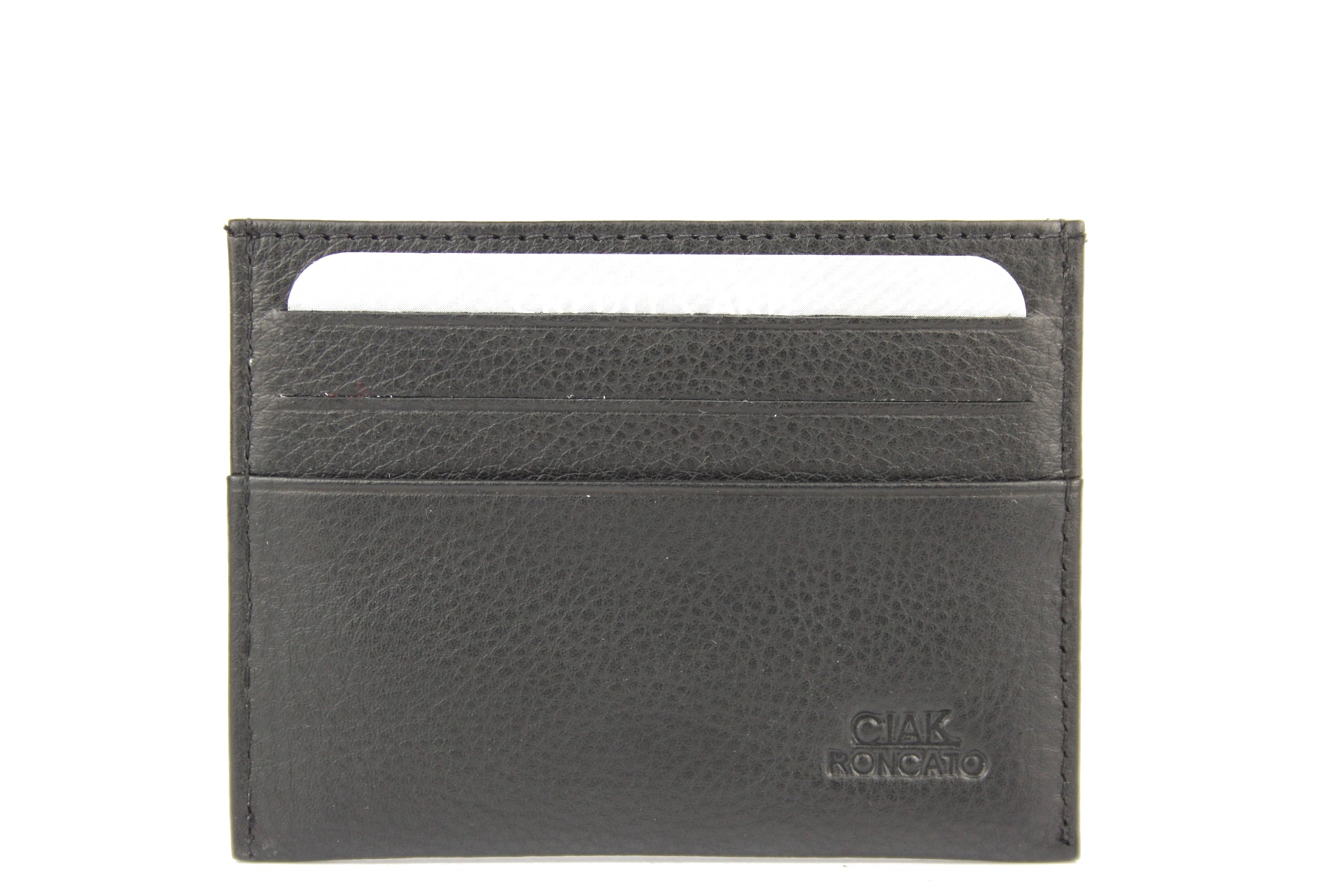76.01 PELLE NERO PORTACARD UOMO ACCESSORI