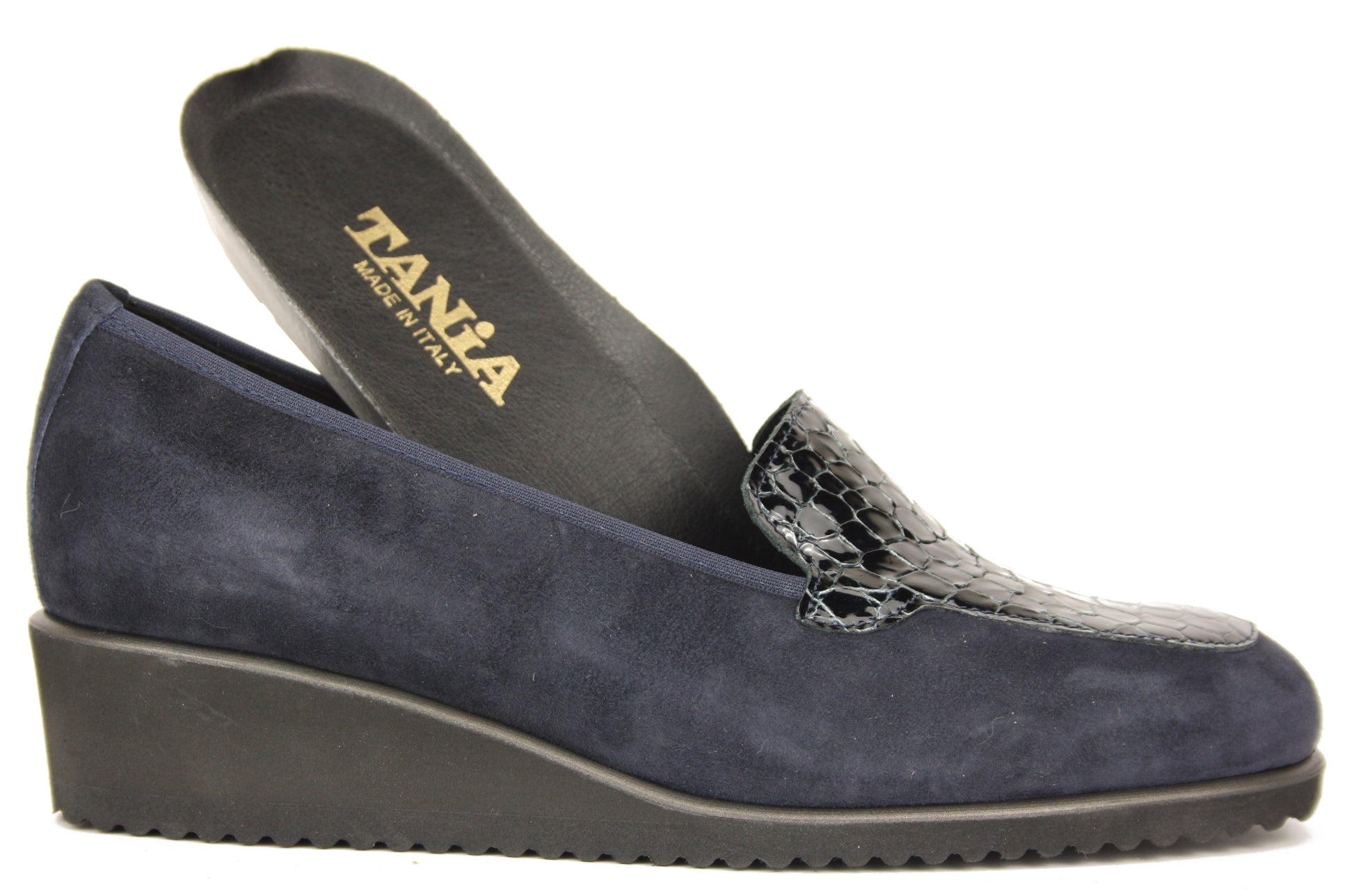 608 BLU MOCASSINO DONNA