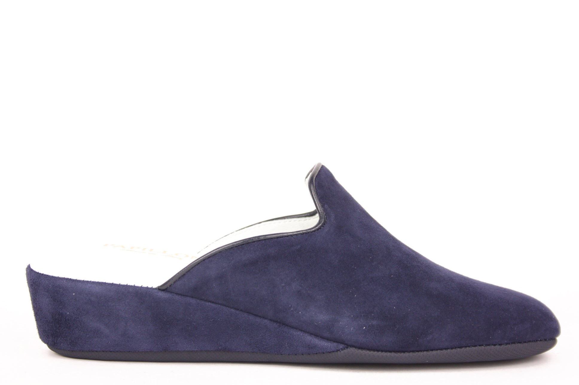 055-21 BLU PANTOFOLA PUNTA CHIUSA DONNA