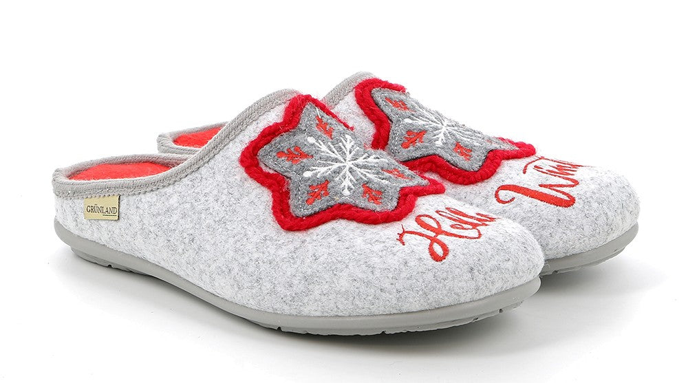 FAYE CI2607 GHIACCIO PANTOFOLA PUNTA CHIUSA DONNA