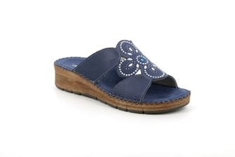 PALO CI2924 BLU CIABATTA SANDALO DONNA