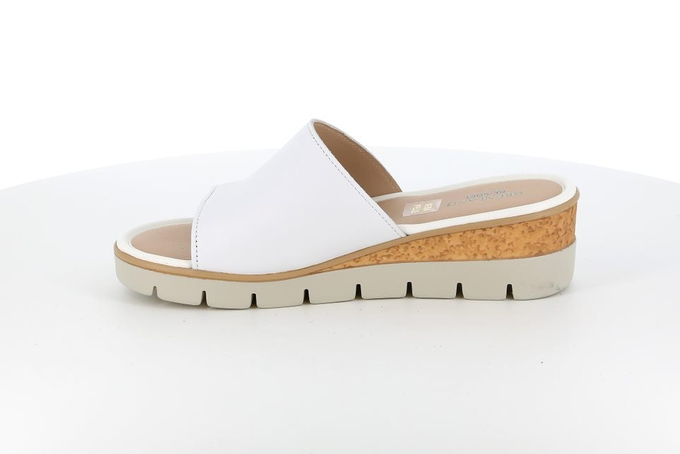 PAFO CI2897 BIANCO CIABATTA SANDALO DONNA