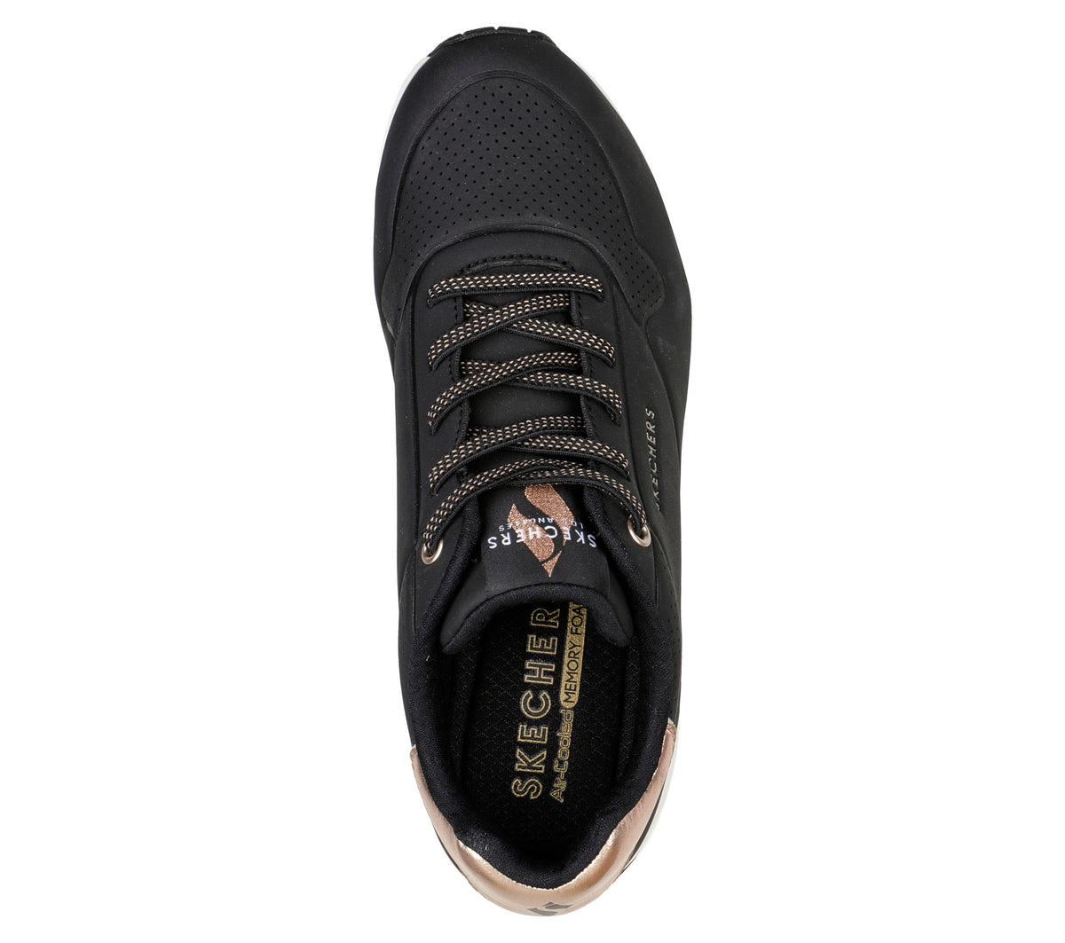 155196 UNO NERO LACCI DONNA