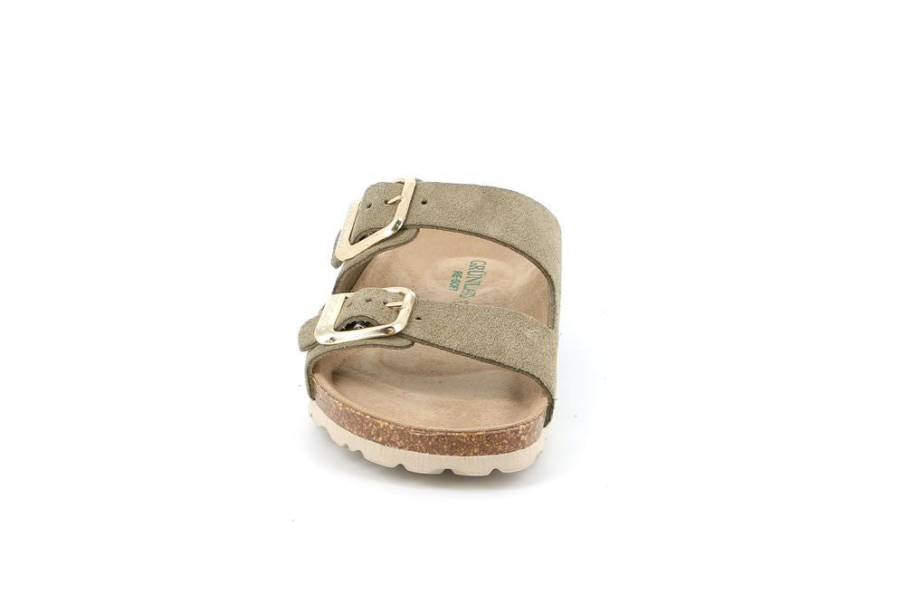 SARA CB2631 OLIVA CIABATTA SANDALO DONNA
