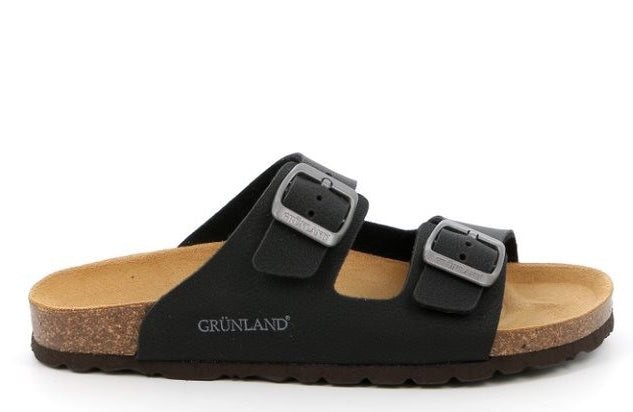 SARA CB1557 NERO CIABATTA SANDALO DONNA