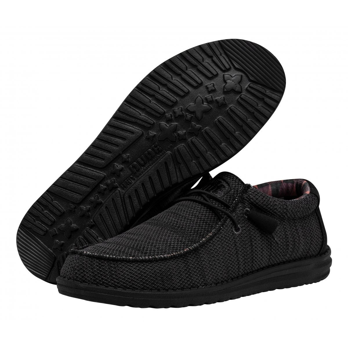 WALLY SOX NERO LACCI UOMO