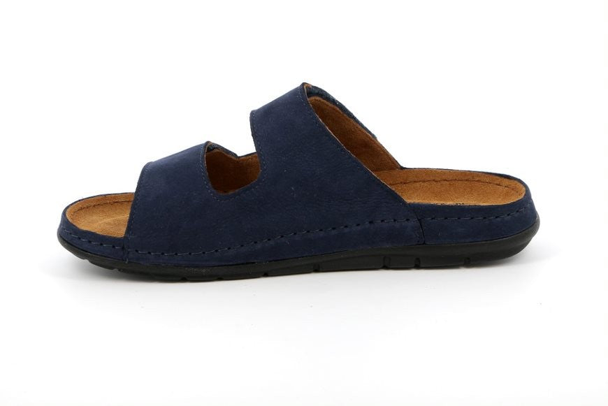 SIRU CI2292 BLU CIABATTA SANDALO UOMO