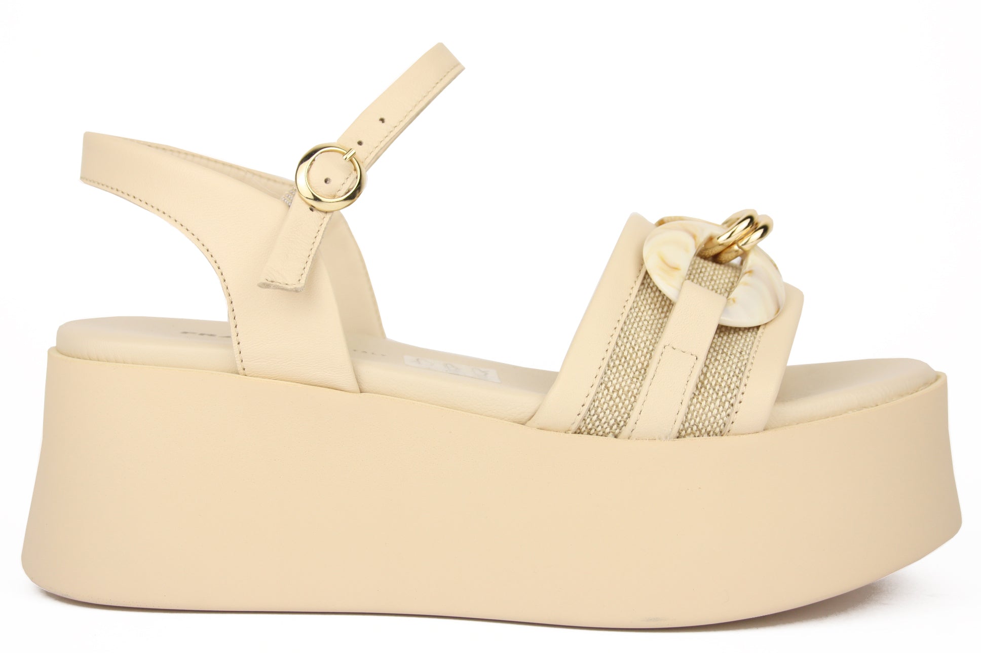 88F5 BEIGE SANDALO DONNA