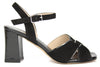 S424 NERO SANDALO DONNA