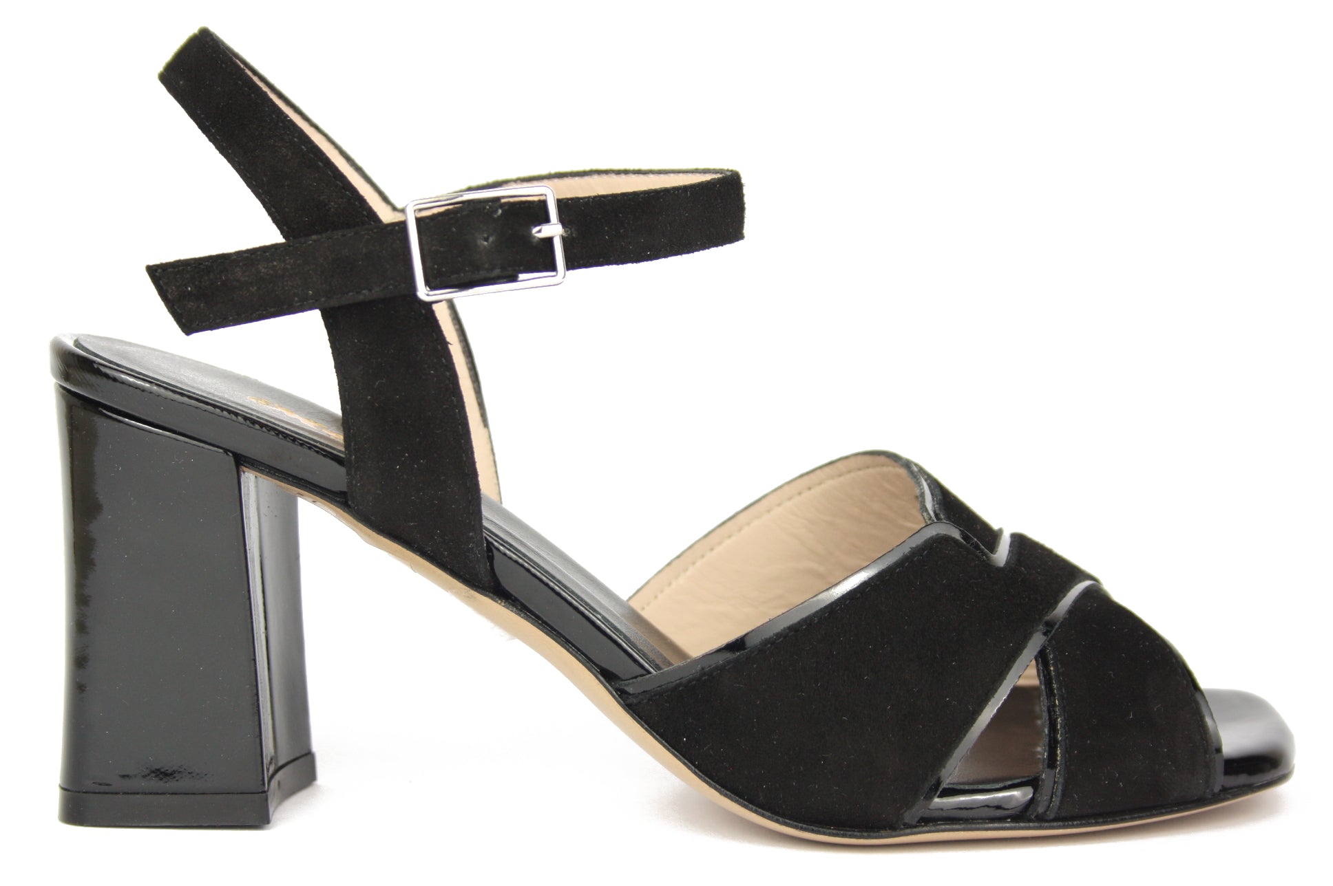 S424 NERO SANDALO DONNA
