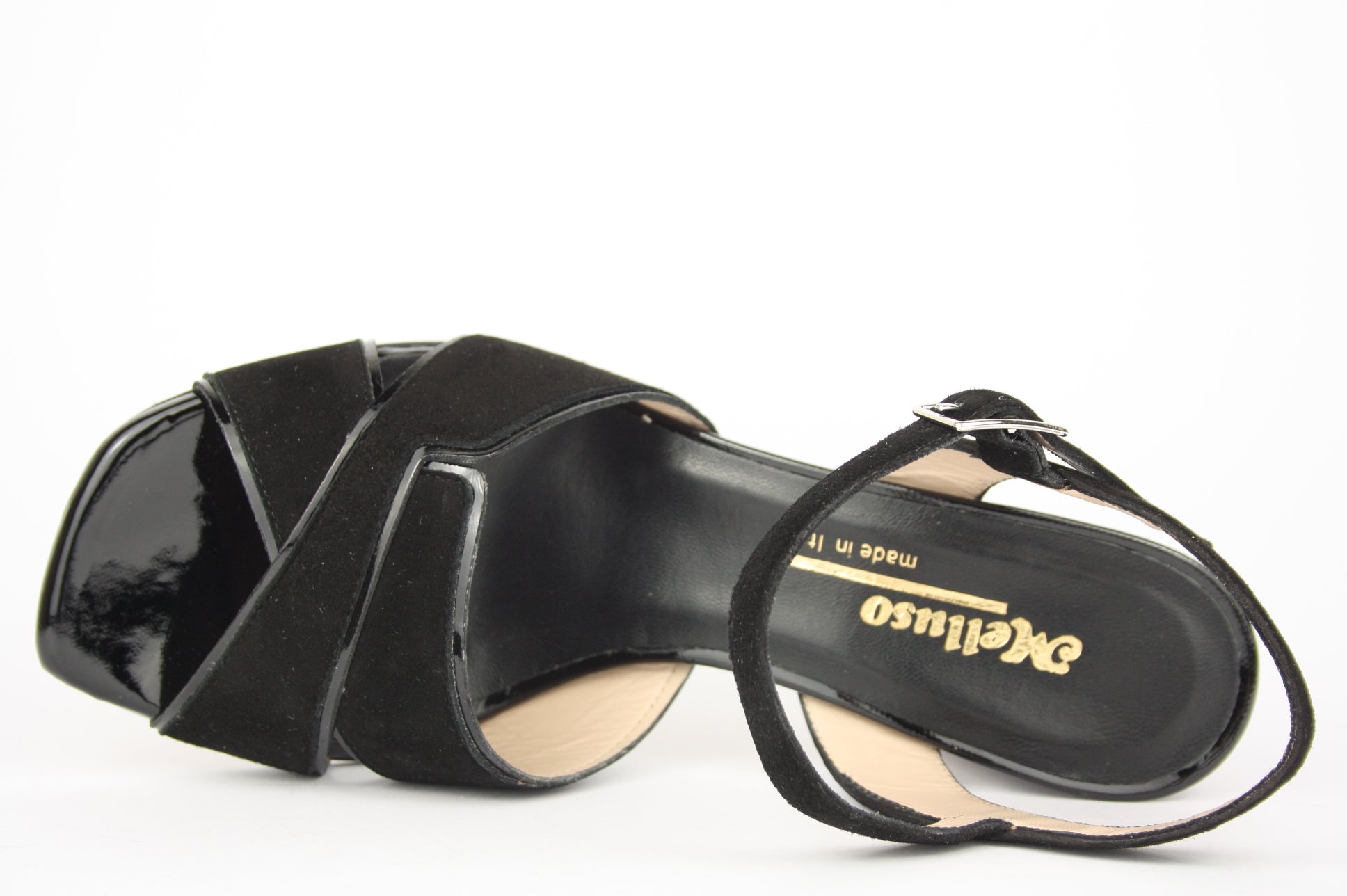 S424 NERO SANDALO DONNA
