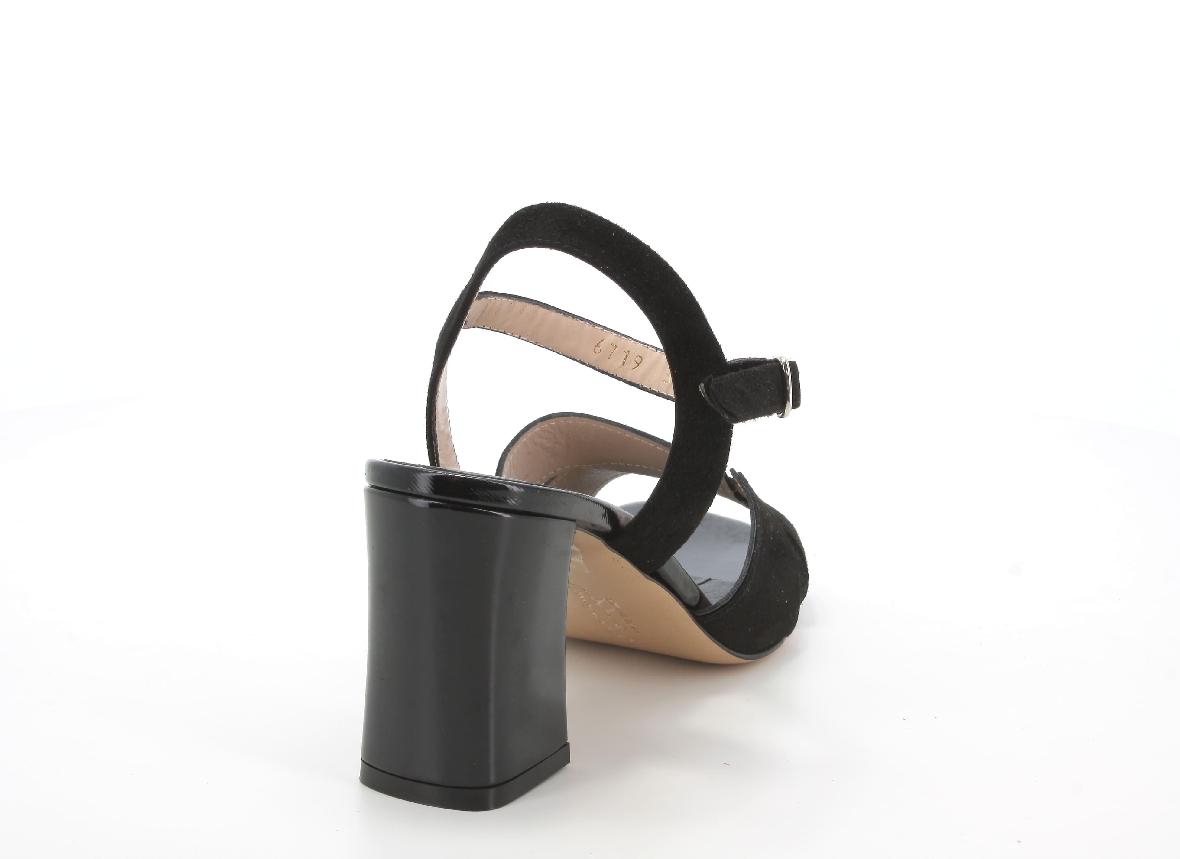 S424 NERO SANDALO DONNA