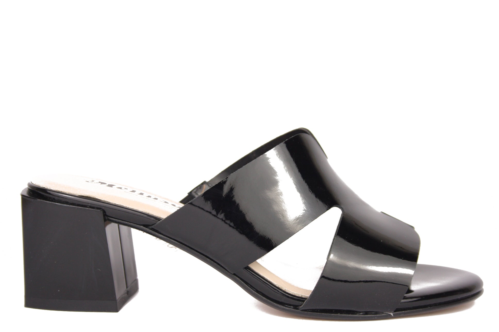 K35136B NERO CIABATTA SANDALO DONNA