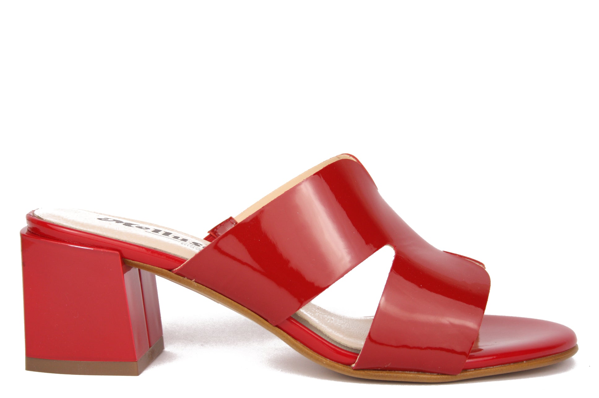K35136B ROSSO CIABATTA SANDALO DONNA