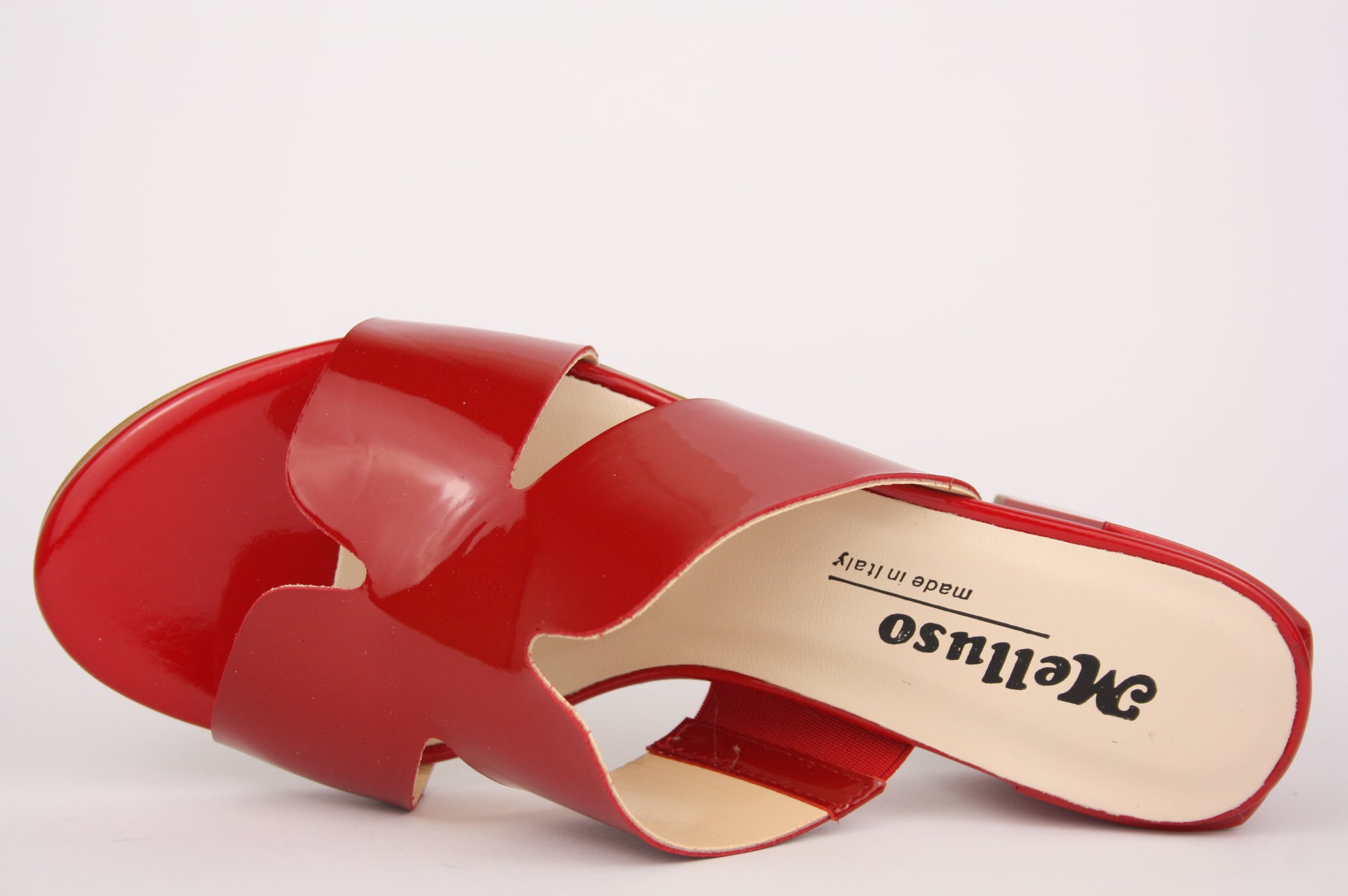 K35136B ROSSO CIABATTA SANDALO DONNA