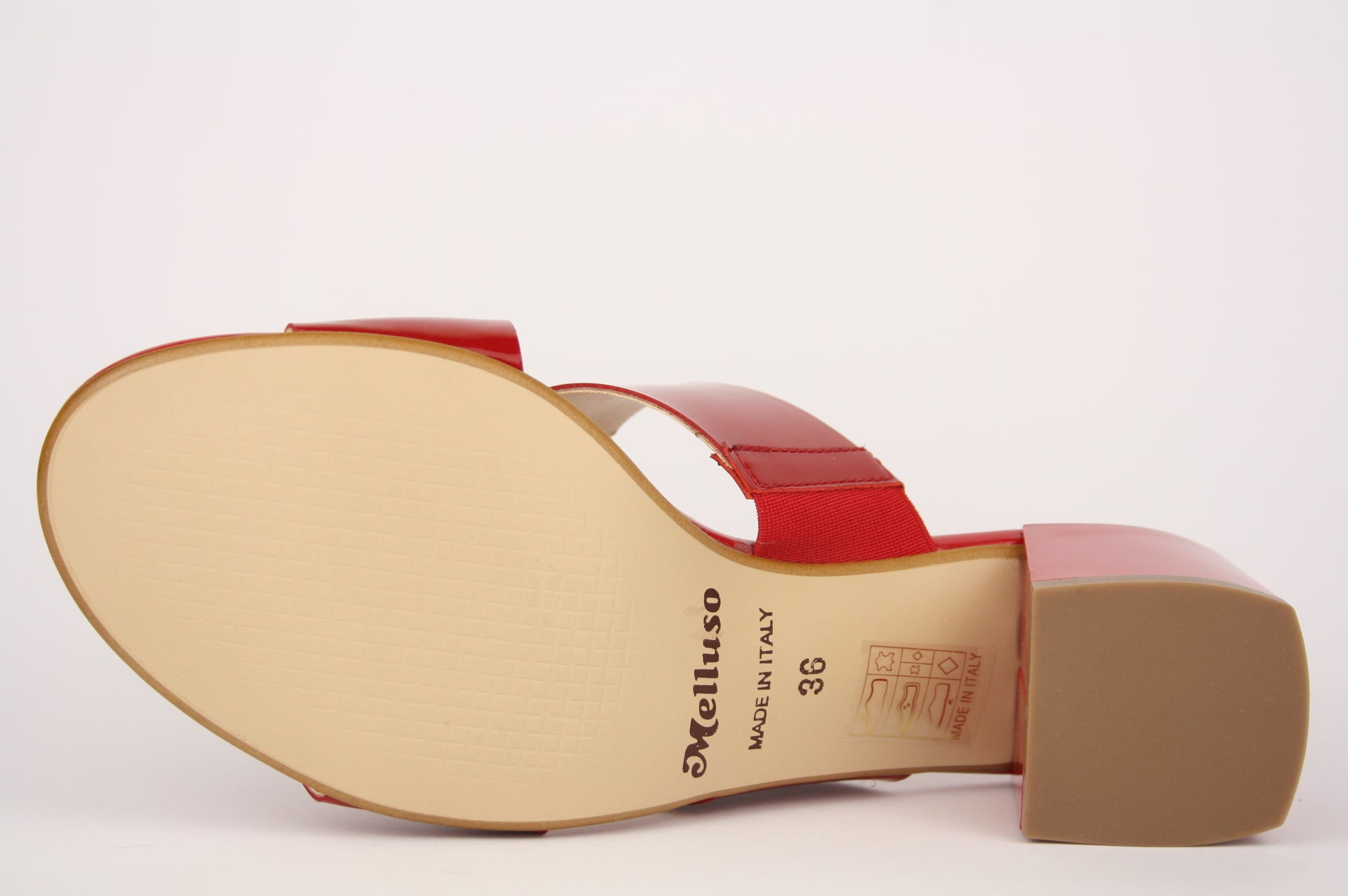 K35136B ROSSO CIABATTA SANDALO DONNA
