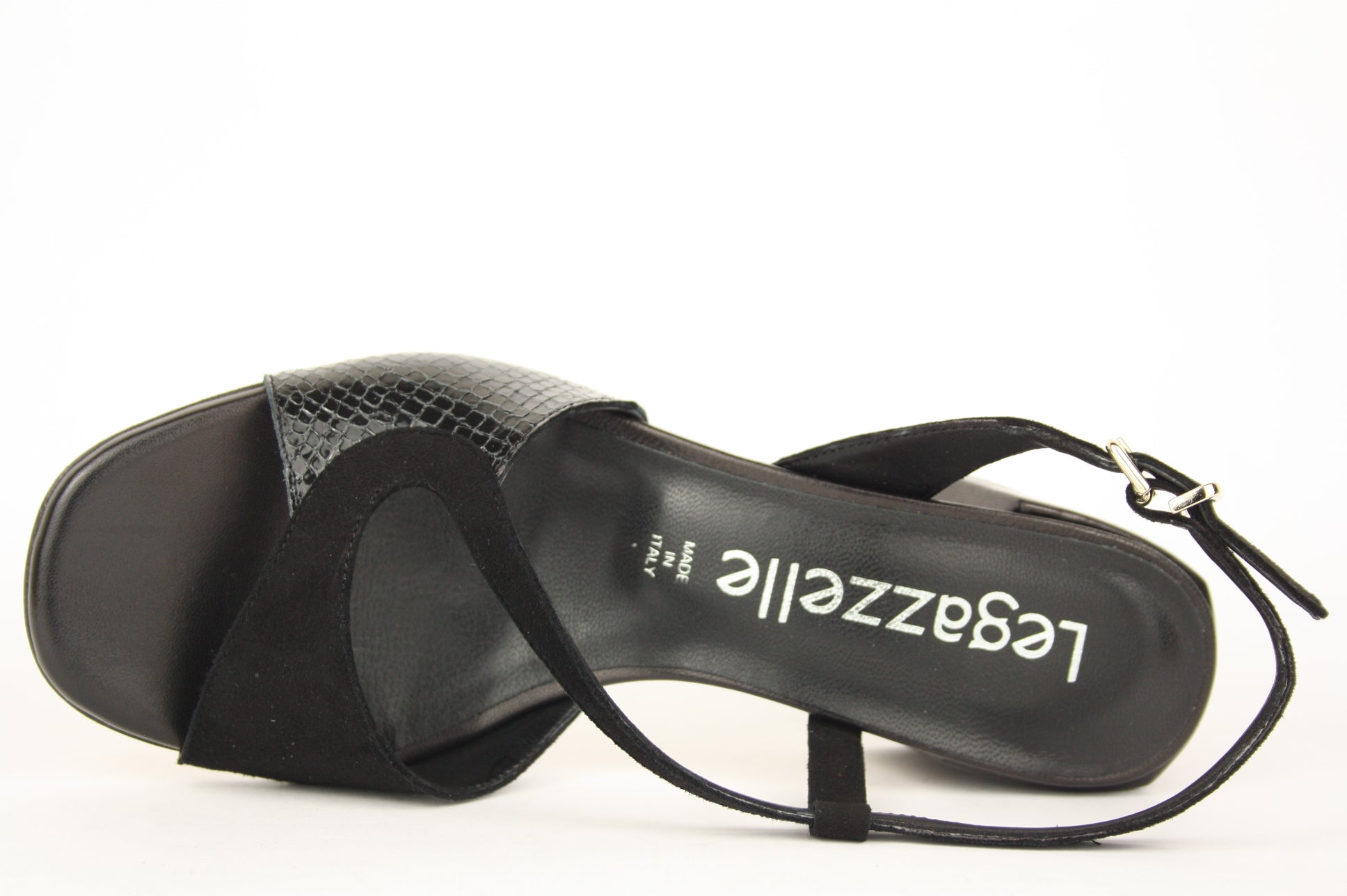610 NERO SANDALO DONNA