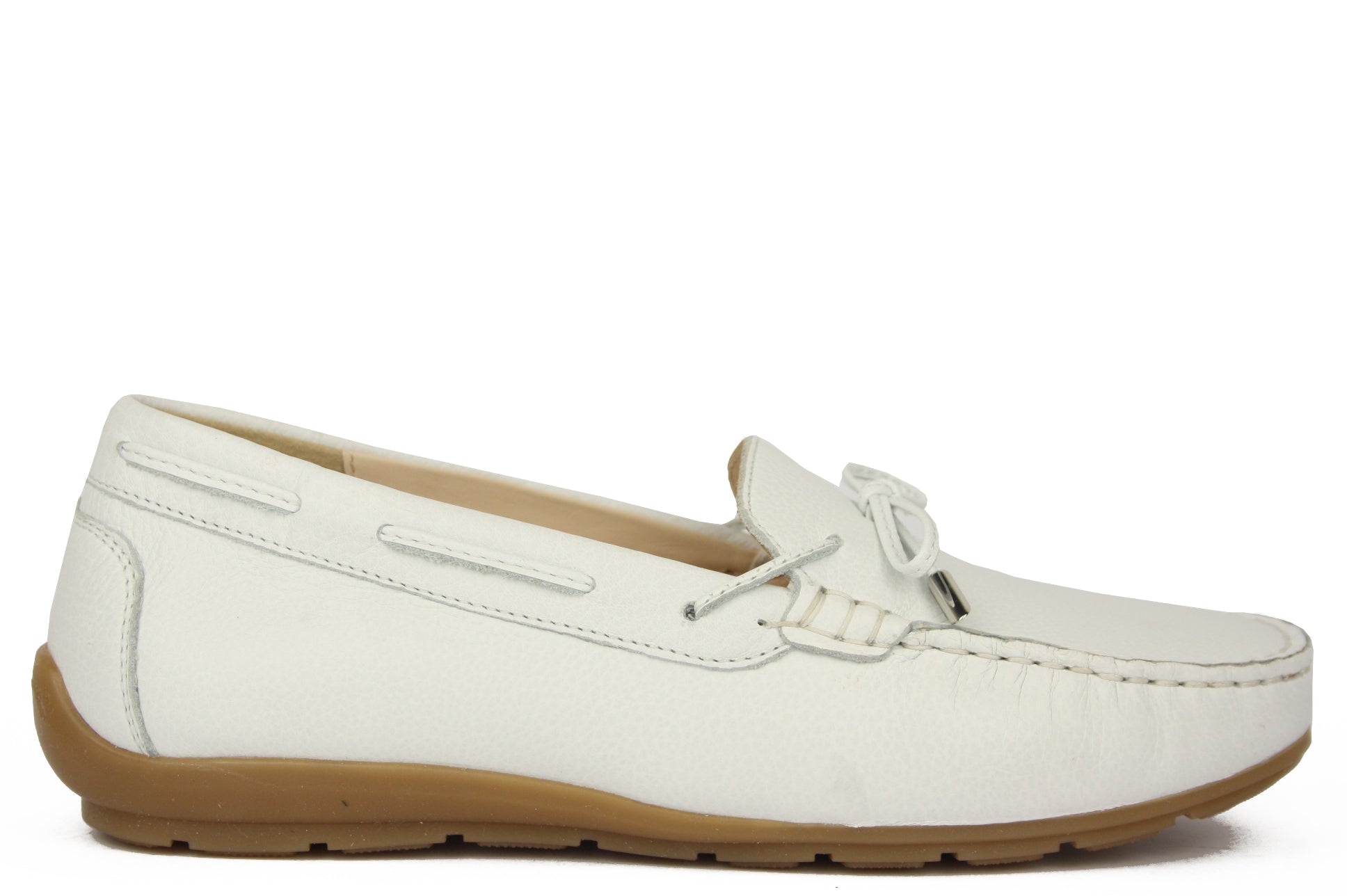 1219212 BIANCO MOCASSINO DONNA