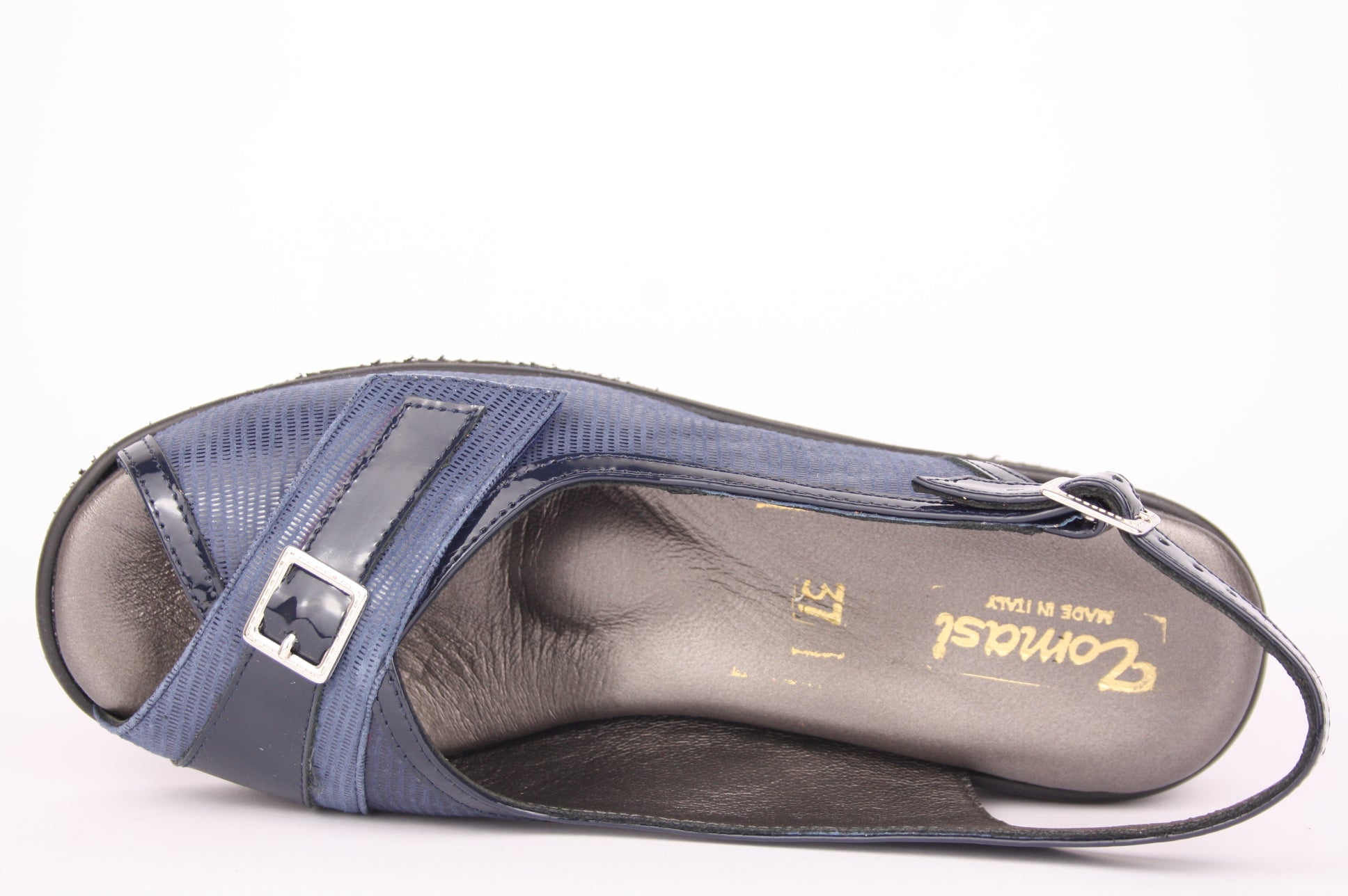 JENNIFER LARGE BLU SANDALO DONNA