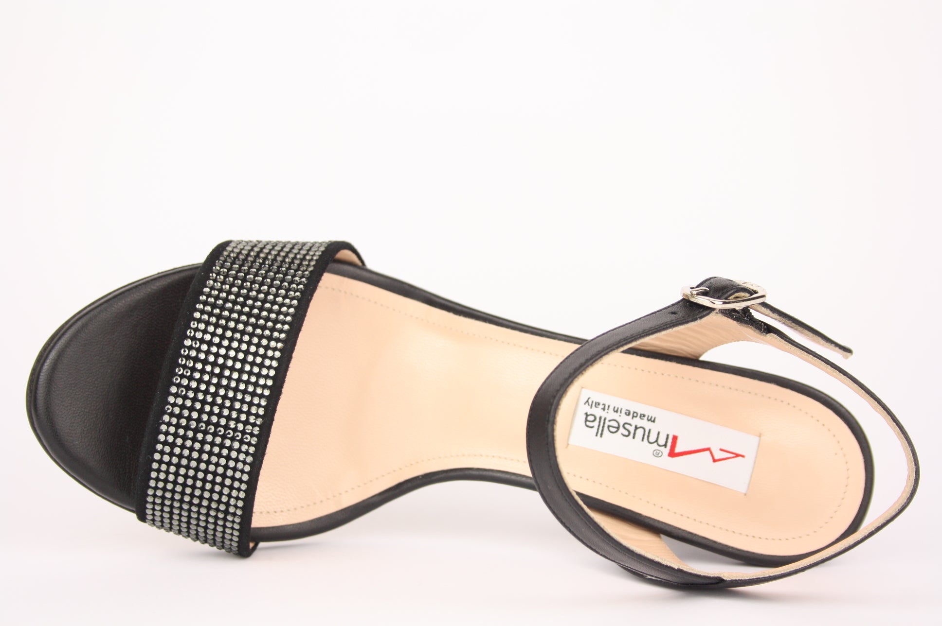 22717 NERO SANDALO DONNA
