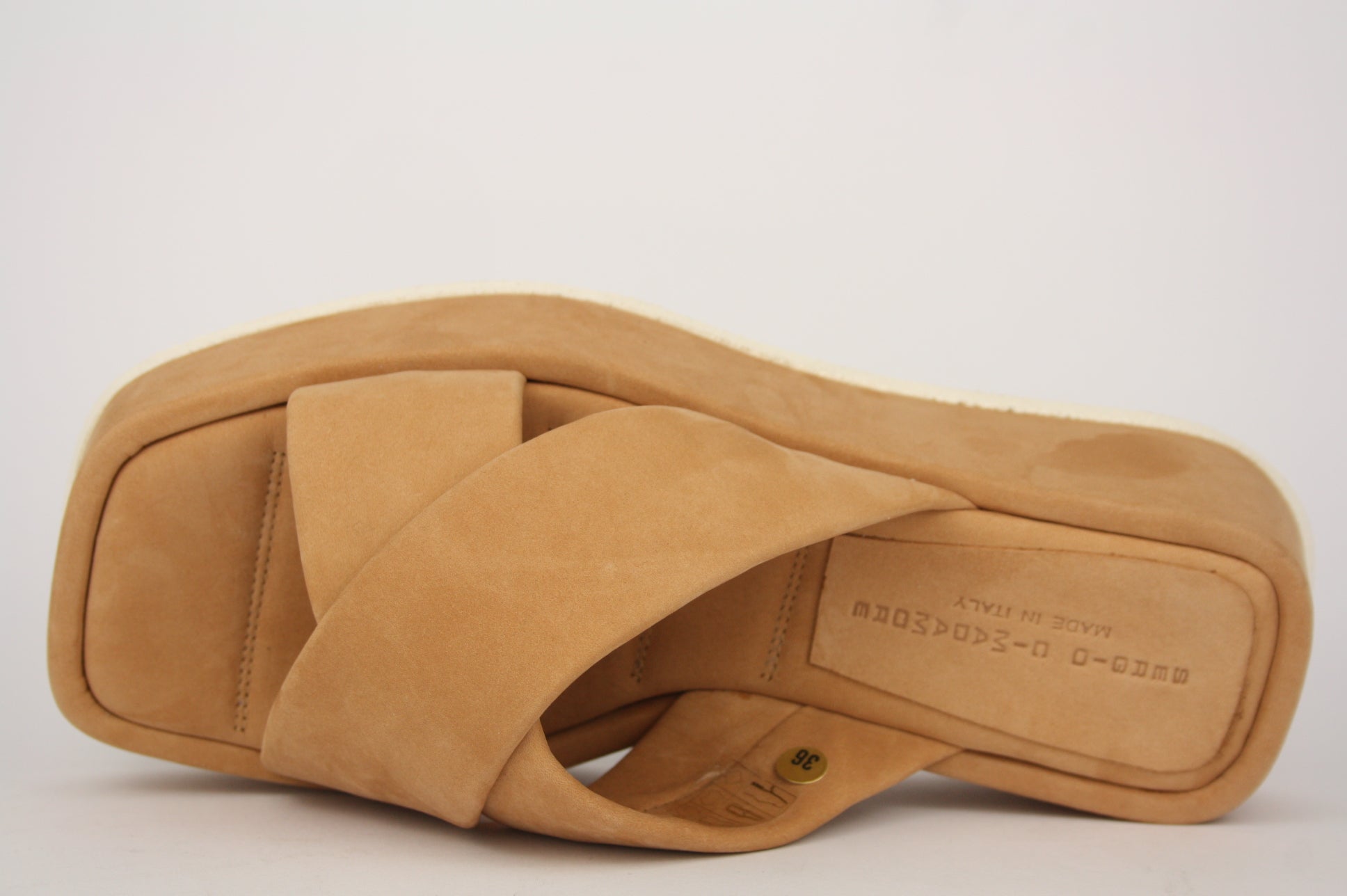 948 CUOIO CIABATTA SANDALO DONNA