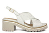 D1442 BIANCO SANDALO DONNA