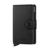 MINIWALLET CARBON NERO MINI PORTAFOGLO PORTACARD UNISEX ACCESSORI