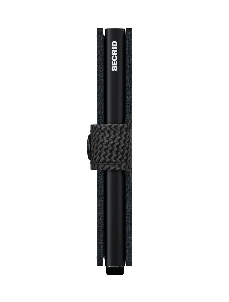 MINIWALLET CARBON NERO MINI PORTAFOGLO PORTACARD UNISEX ACCESSORI