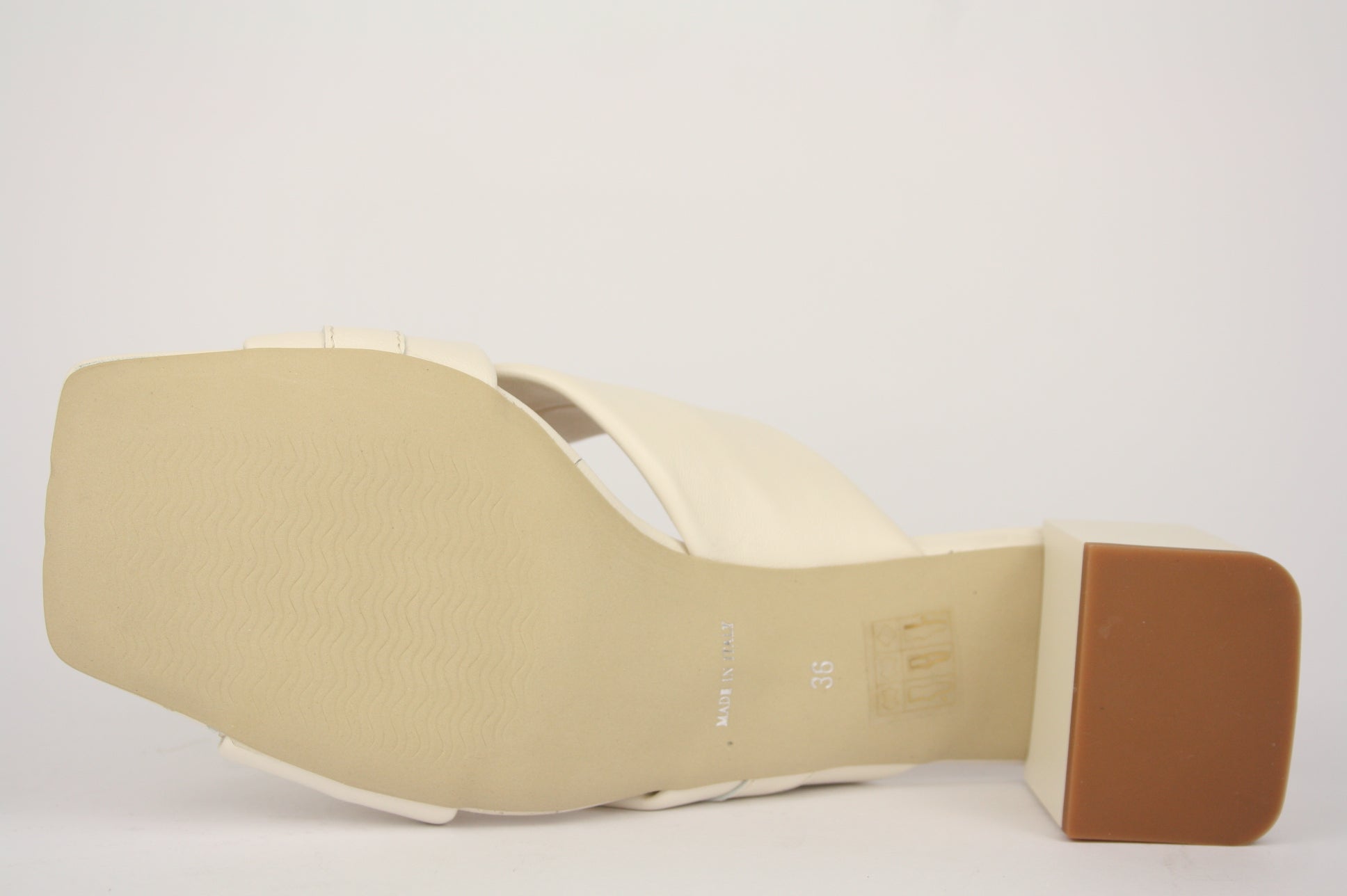 962 BEIGE CIABATTA SANDALO DONNA