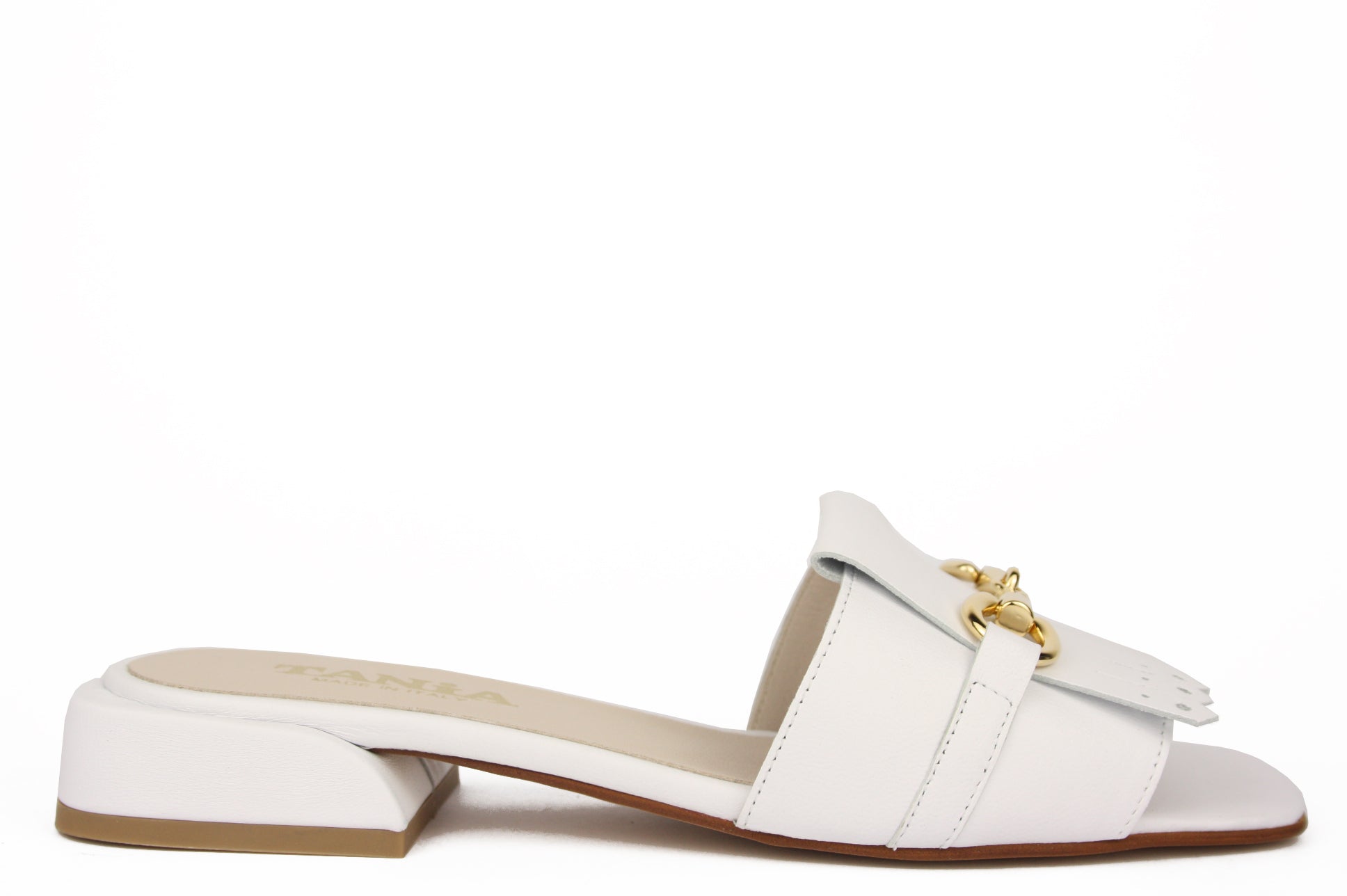 1630 BIANCO CIABATTA SANDALO DONNA