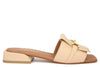 1630 BEIGE CIABATTA SANDALO DONNA