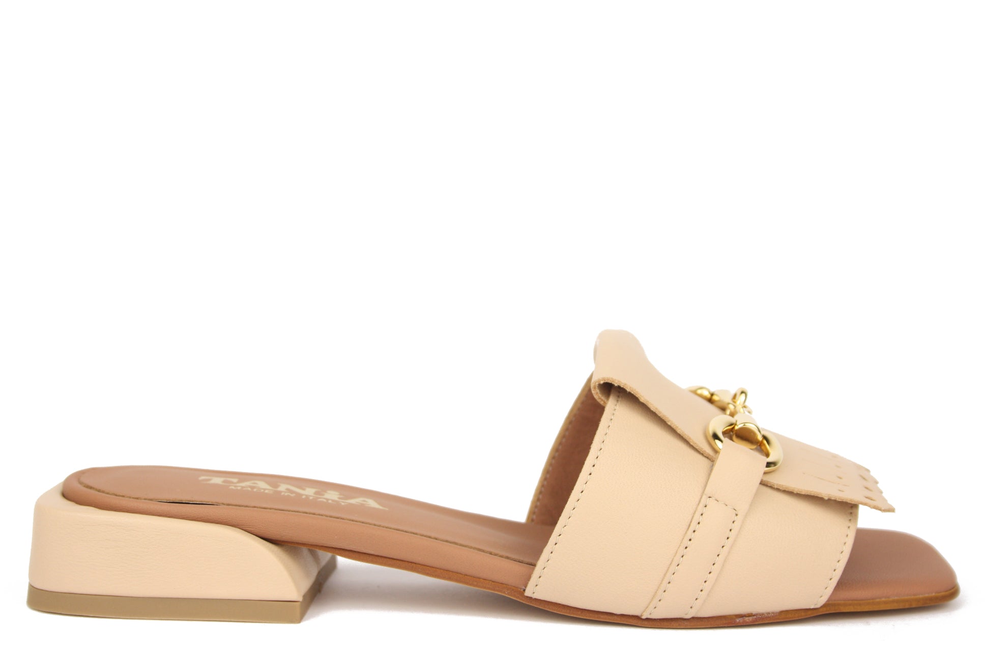 1630 BEIGE CIABATTA SANDALO DONNA