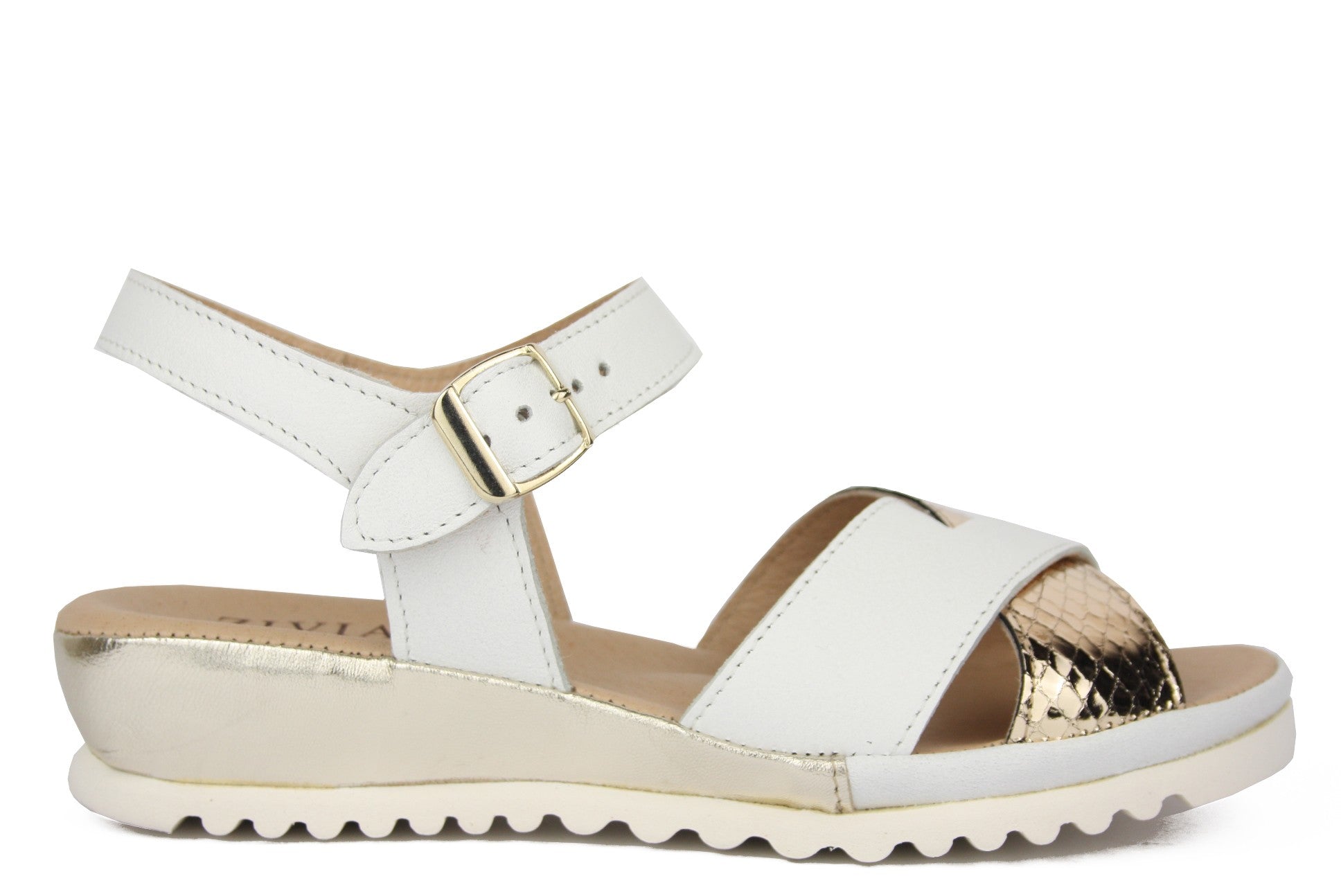 257 CAPRI BIANCO SANDALO DONNA