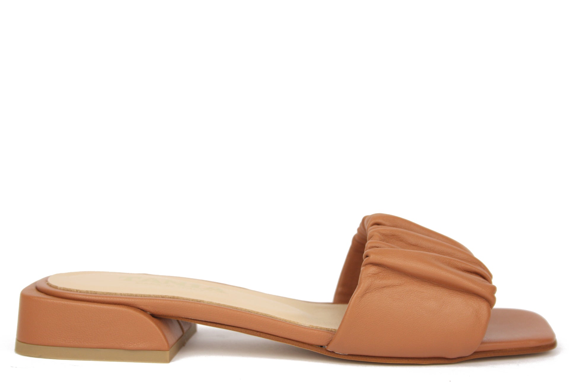 1611 CUOIO CIABATTA SANDALO DONNA