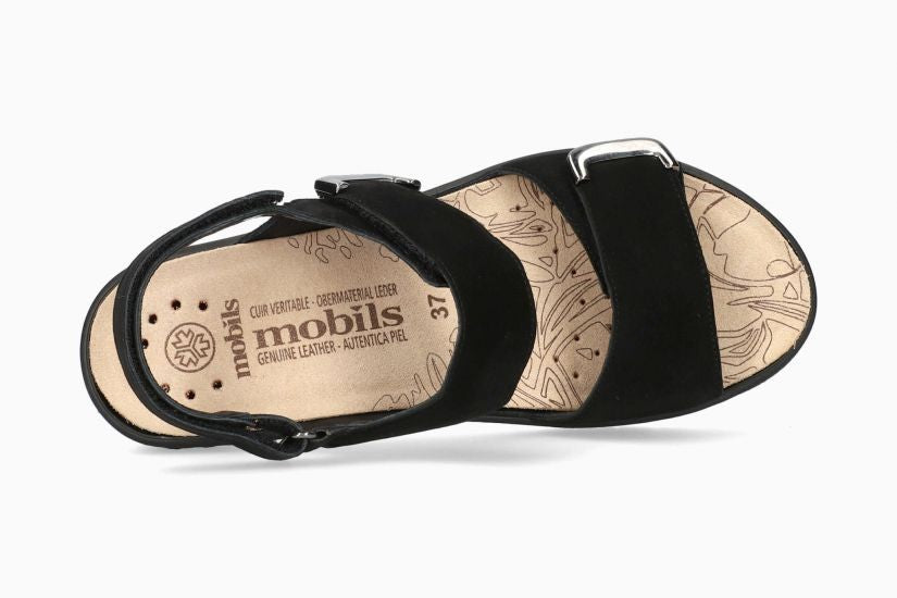 PAM CHIC MOBILS NERO SANDALO DONNA