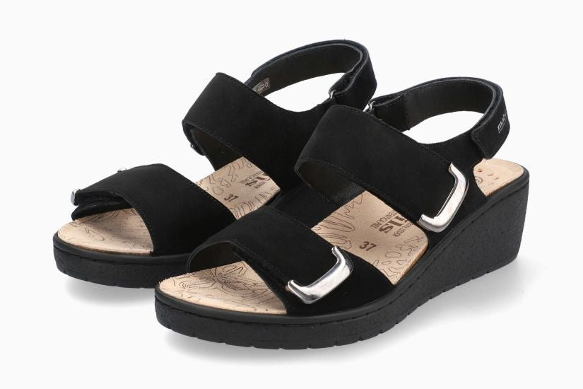 PAM CHIC MOBILS NERO SANDALO DONNA