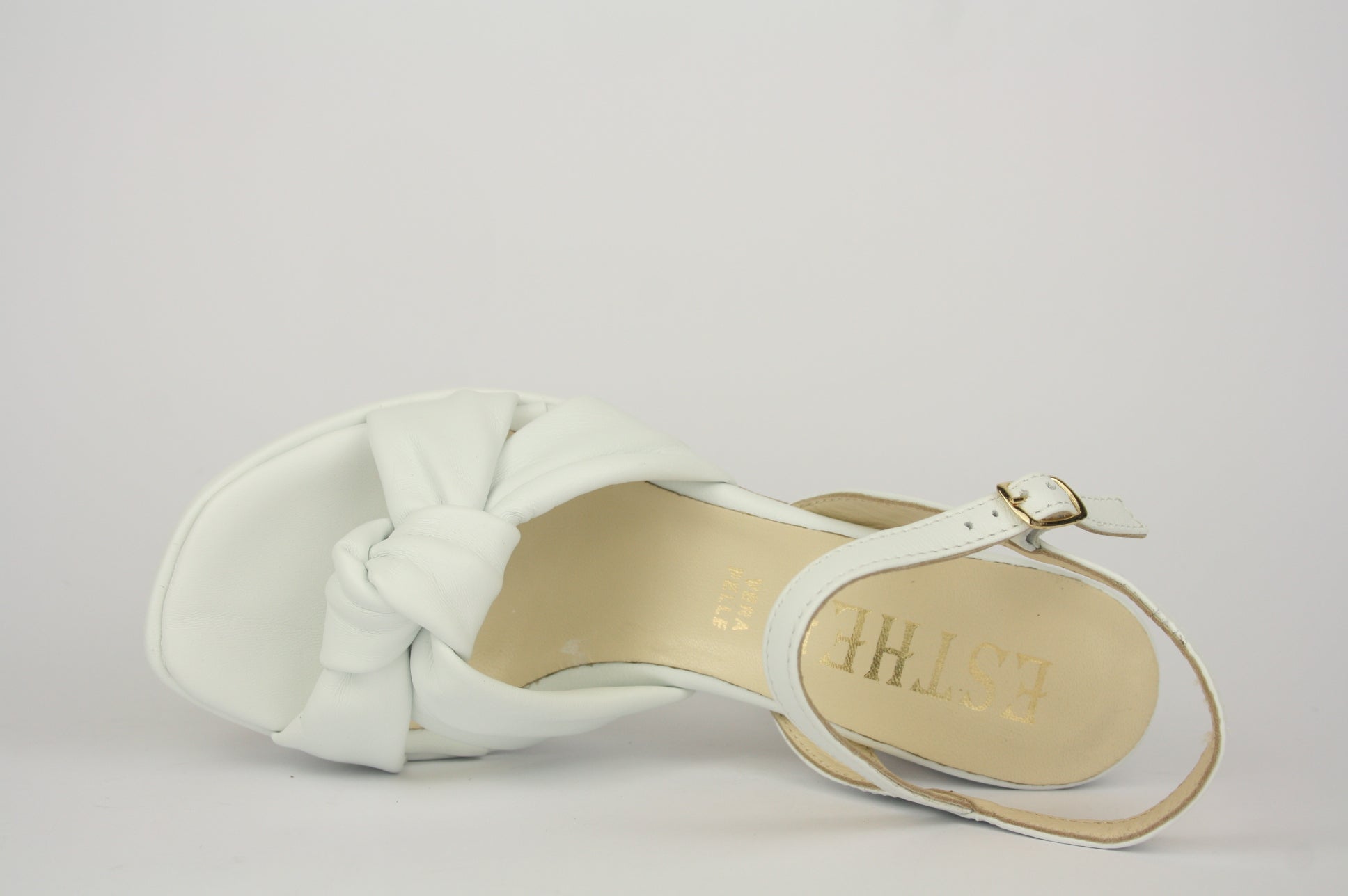 T7130 BIANCO SANDALO DONNA