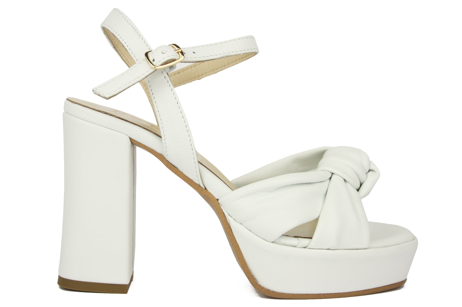 T7130 BIANCO SANDALO DONNA