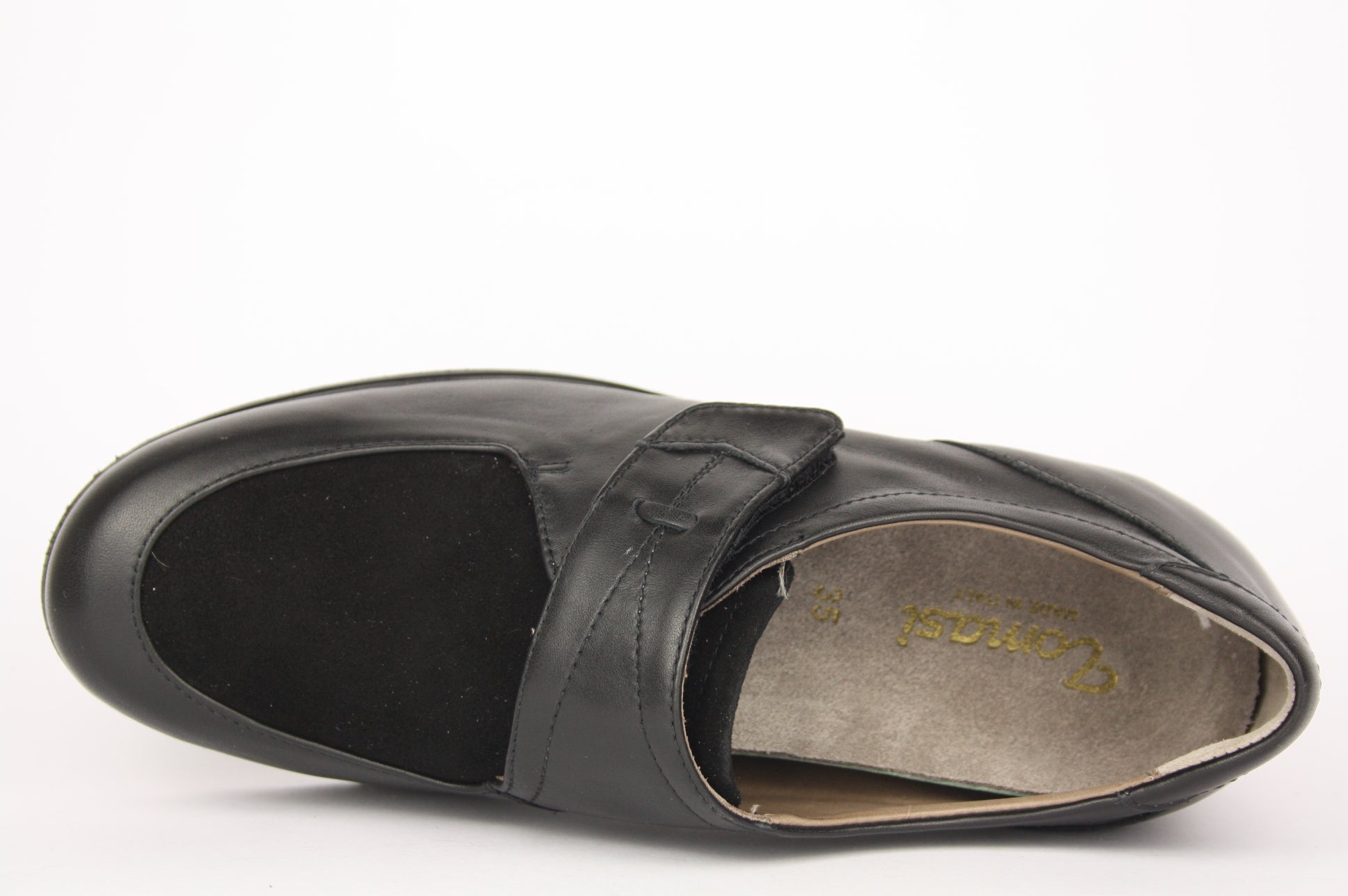 LAVINIA VANITY NERO CHIUSURA A STRAPPO DONNA